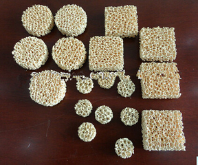 Zirconia Ceramic Foam Filter for Steel Iron Casting Industry