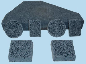 Grey Sic Ceramic Foam Filter for Iron Casting